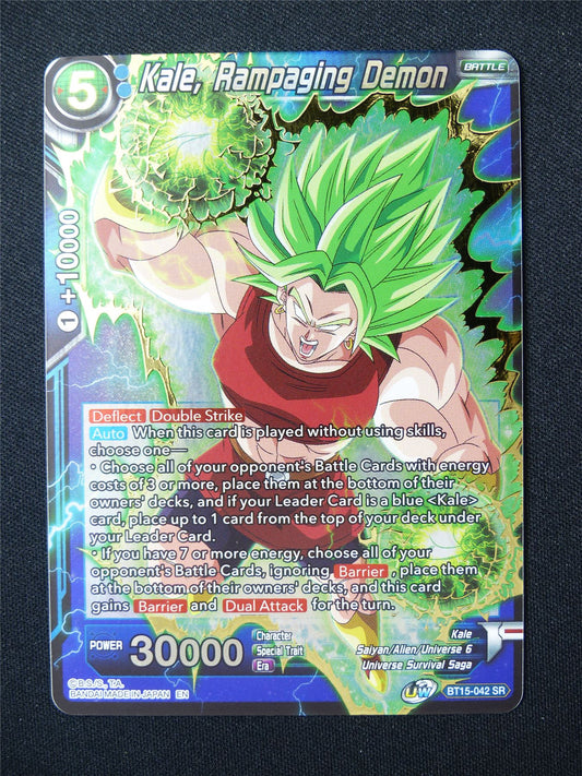 Kale Rampaging Demon BT15 SR - Dragon Ball Super Card #5QJ