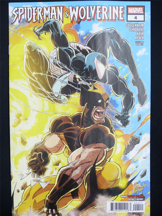 SPIDER-MAN & Wolverine #4 - Oct 2025 Marvel Comic #2VG