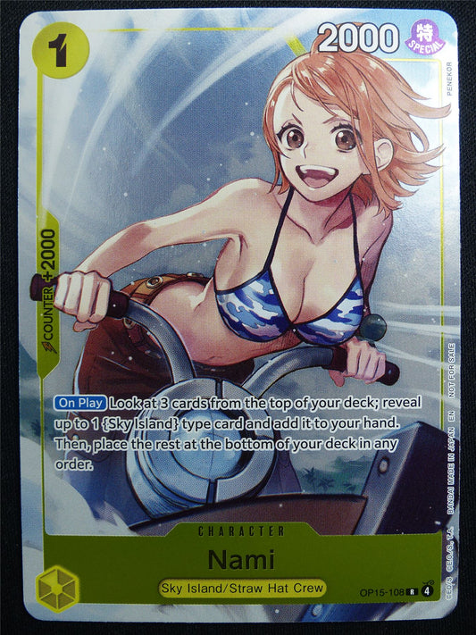 Nami OP15-108 Foil - One Piece Card #4WL