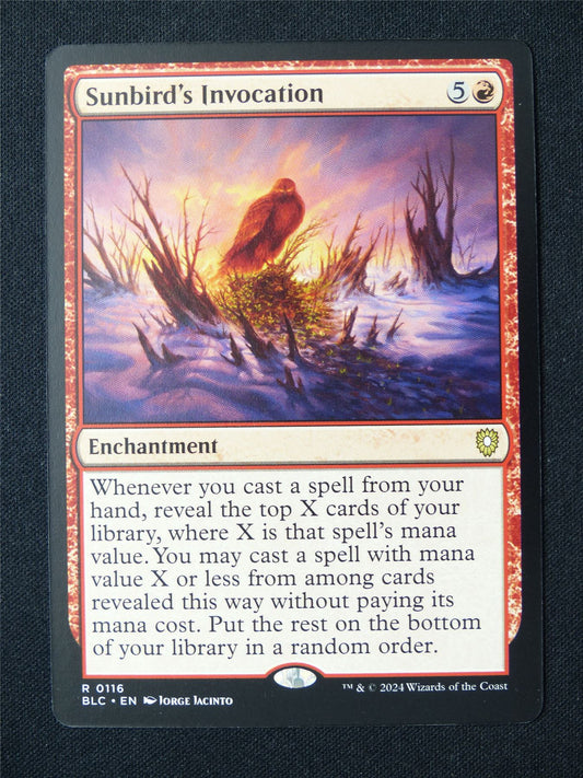 Sunbird's Invocation - BLC - Mtg Card #3H7