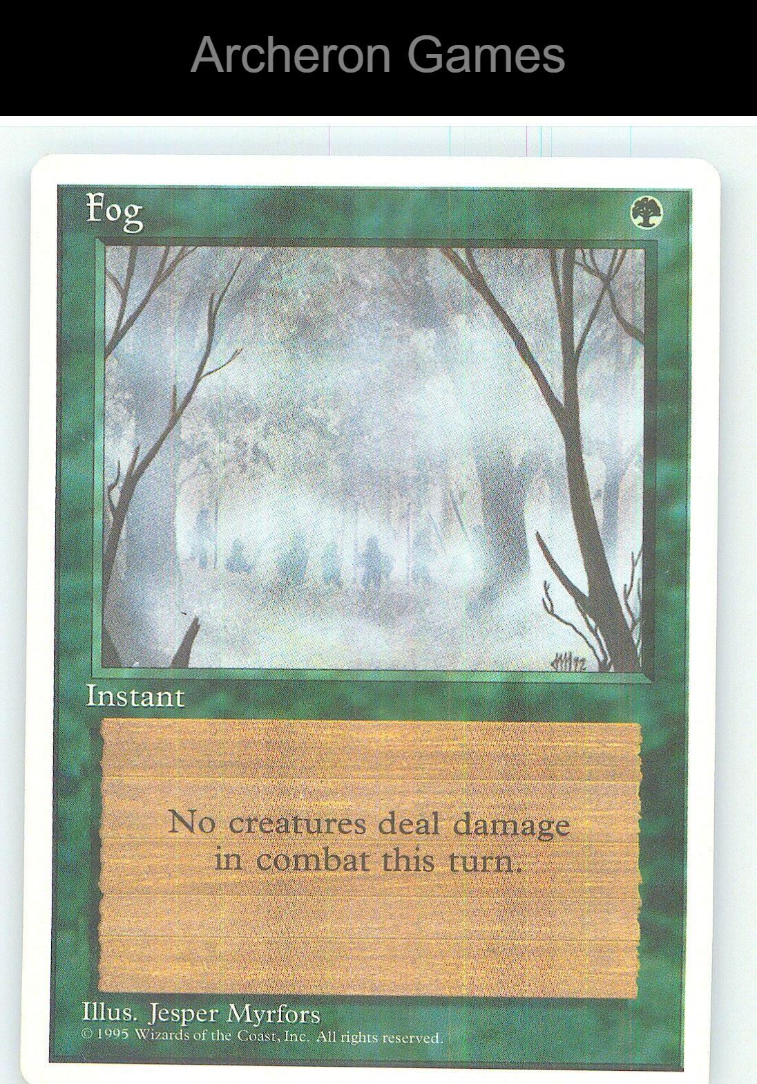 Fog 4ED C MTG Card NM/EX+