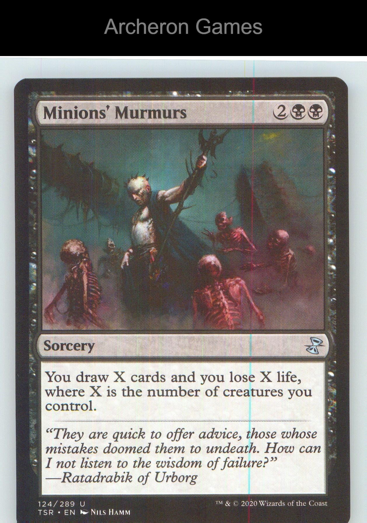 Minions' Murmurs TSR 124 UC MTG Card NM/EX+