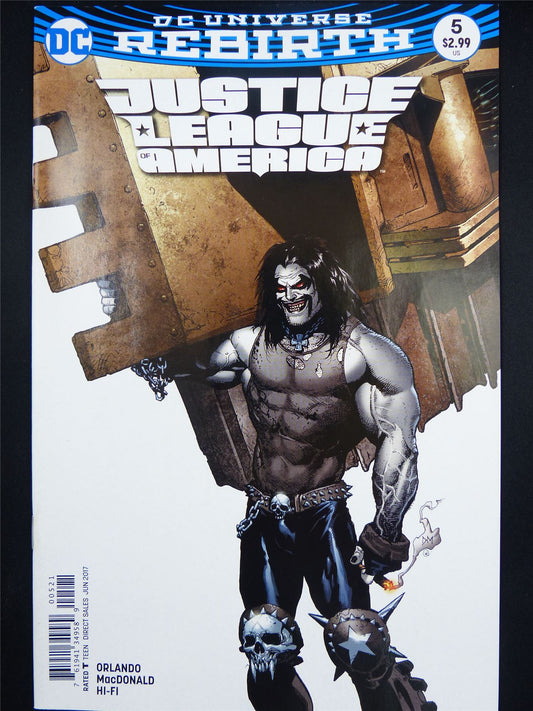 JUSTICE League of America #5 - DC Comic #4XX
