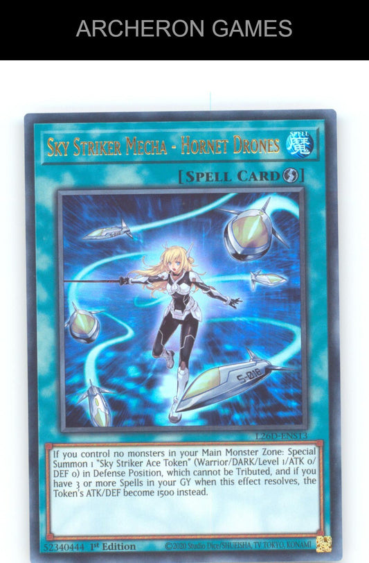Sky Striker Mecha - Hornet Drones Ultra Rare YUGIOH Card 1st Edition
