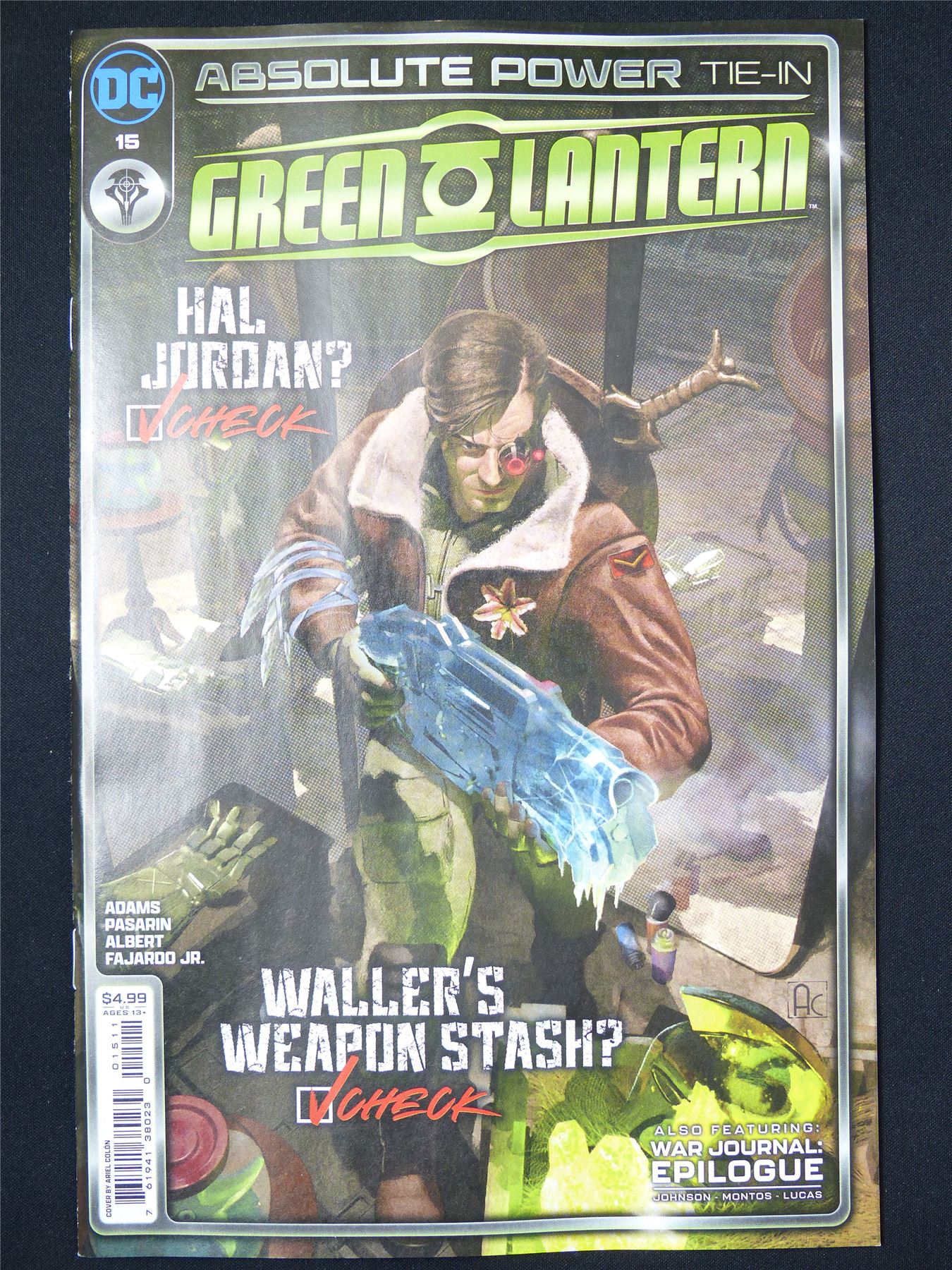 GREEN Lantern #15 Absolute Power tie-in - Nov 2024 DC Comic #1RO