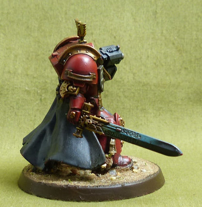 Captain in Terminator Armour painted - Blood Angels - Warhammer 40K #4X6