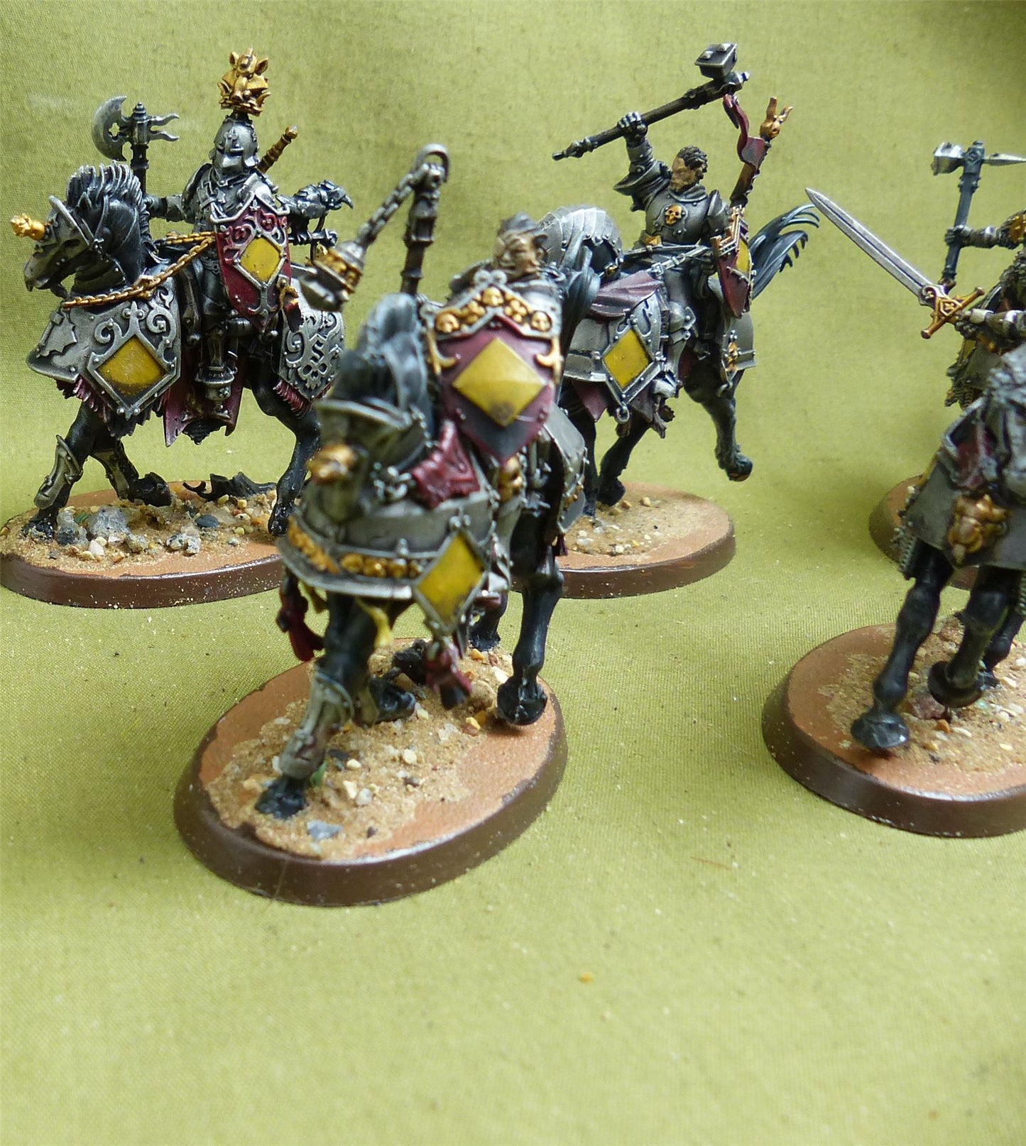 Freeguild Cavaliers painted - Cities of Sigmar - Warhammer AoS #5ZF