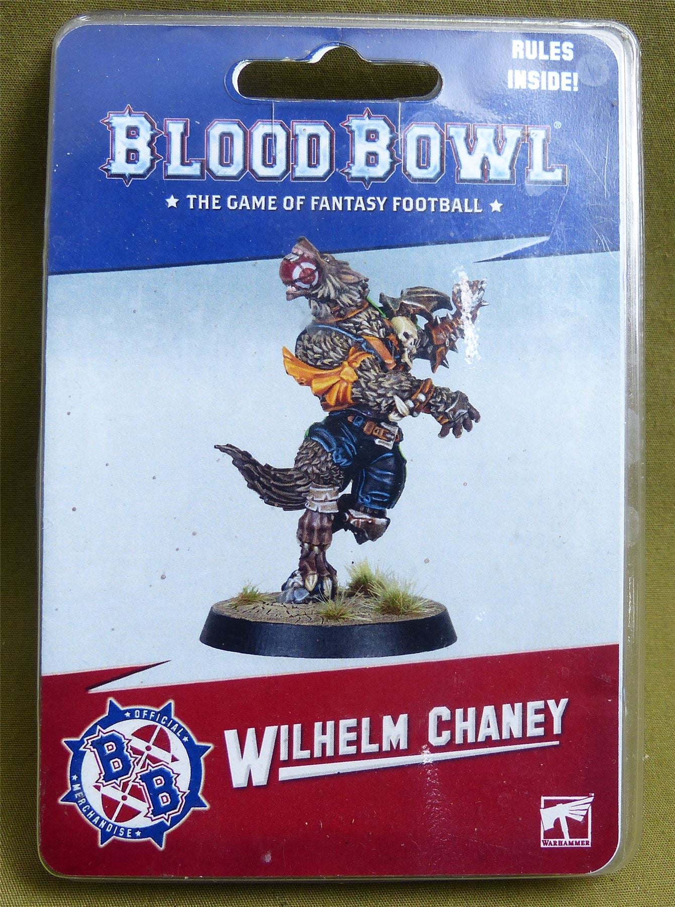 Wilhelm Chaney Blister - Blood Bowl - Warhammer #4DP