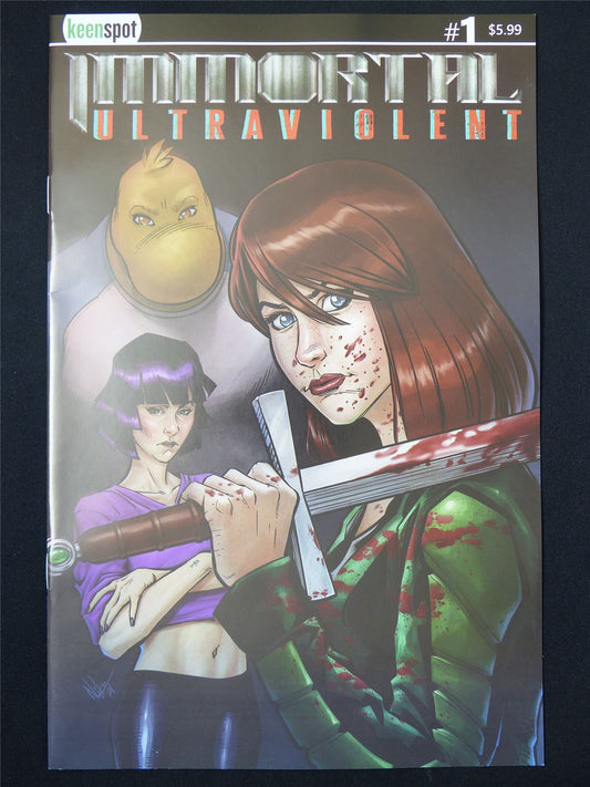 IMMORTAL Ultraviolent #1 - Jun 2024 Keenspot Comic #20X