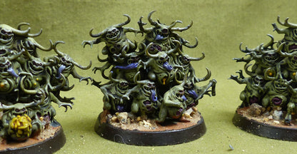 Nurglings painted - Chaos Daemons - Warhammer 40K #5CA