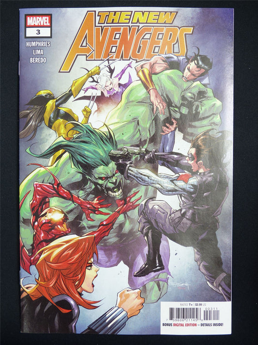 The New AVENGERS #3 - Oct 2025 Marvel Comic #396