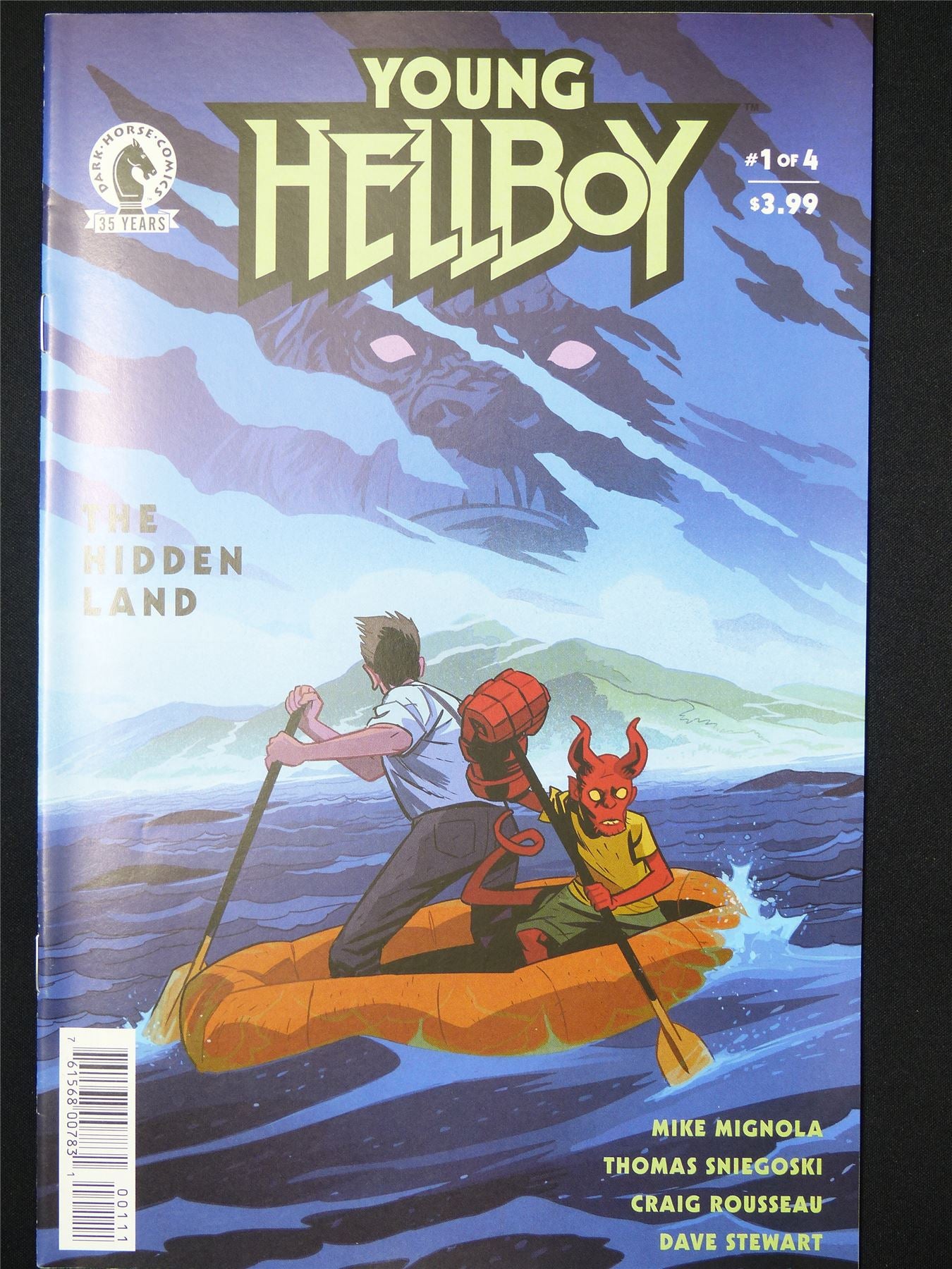 Young HELLBOY: The Hidden Land #1 - B&B Dark Horse Comic #7KF