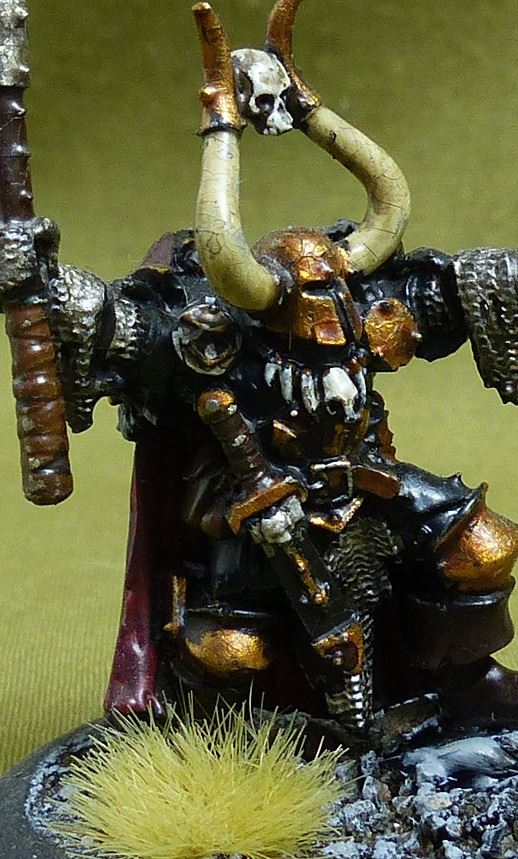 Classic Metal Chaos Lord painted OOP - Skaven - Warhammer AoS #53E