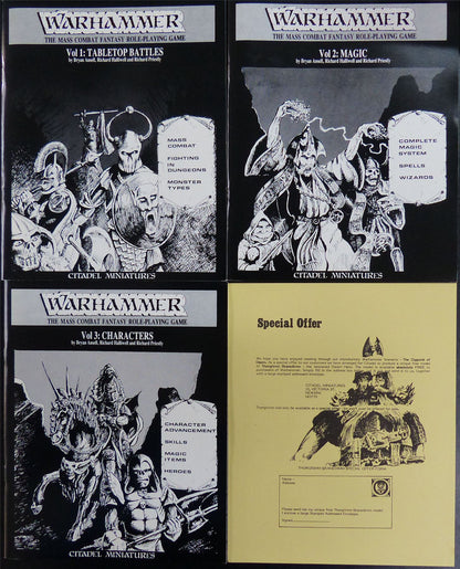 Warhammer The Mass Combat Fantasy Roleplaying Game OOP Rare - Citadel Miniatures #21Y