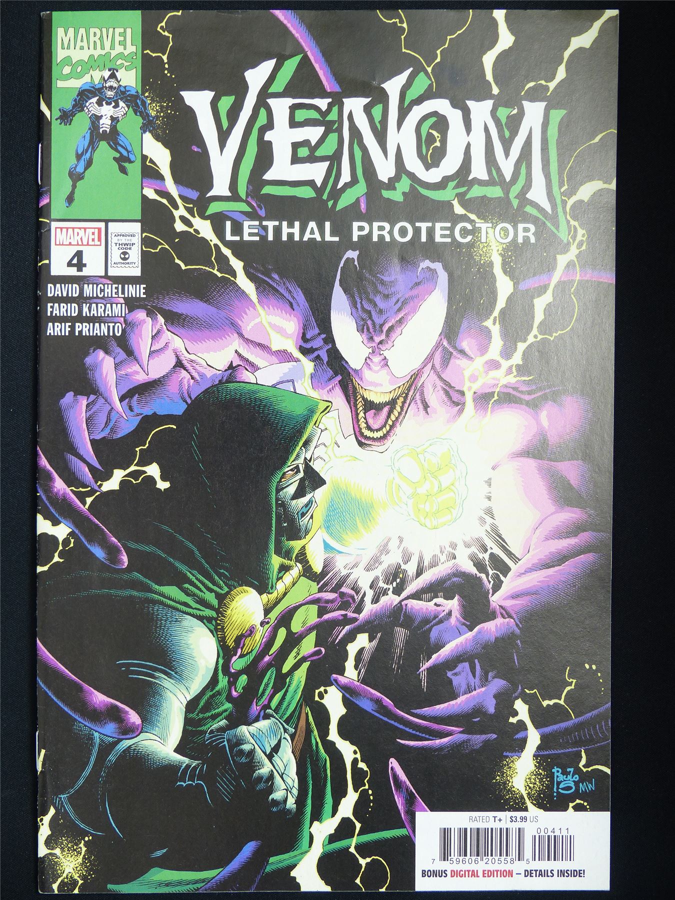 VENOM: lethal Protector #4 - Marvel Comic #1I4