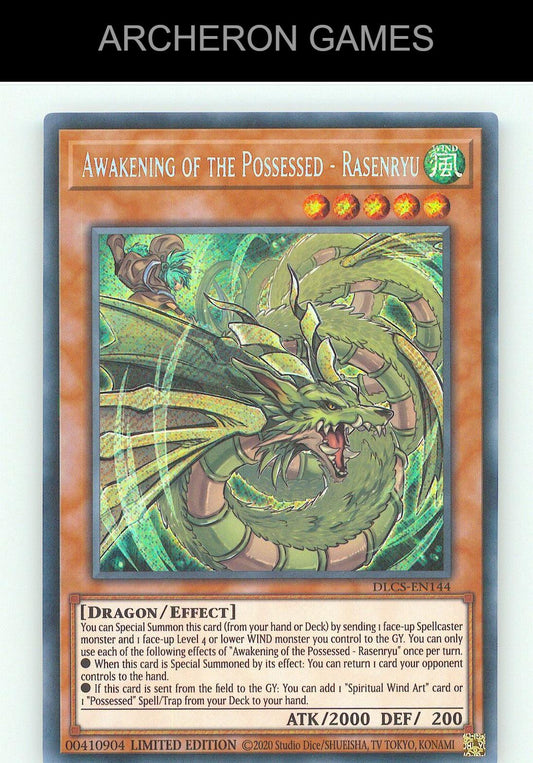 Awakening of the Possessed - Rasenryu SEC YUGIOH Card