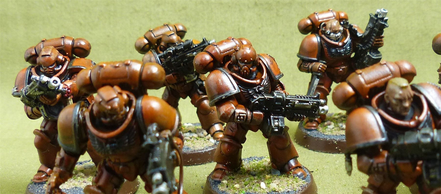 Intercessor Squad painted - Space Marines - Warhammer 40K #1QX
