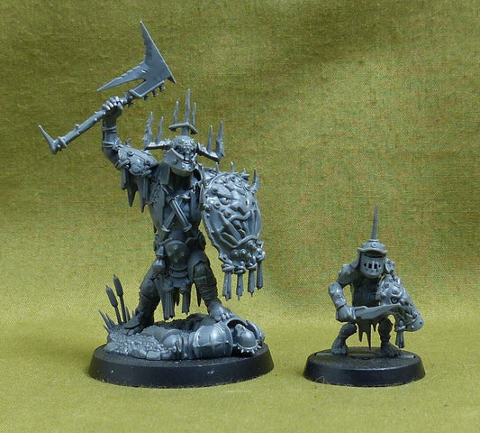 Killboss and Stabgrot - Orruk Warclans - Warhammer 40K #51O