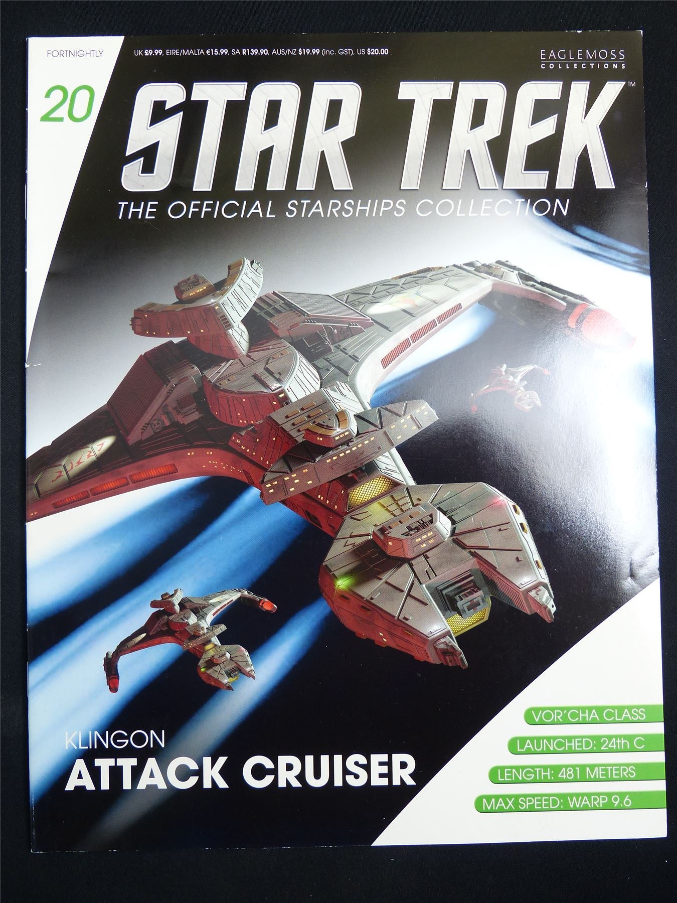 Star Trek The official Starships Collection #20 - Eaglemoss Magazine #2X7
