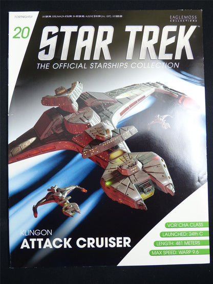 Star Trek The official Starships Collection #20 - Eaglemoss Magazine #2X7