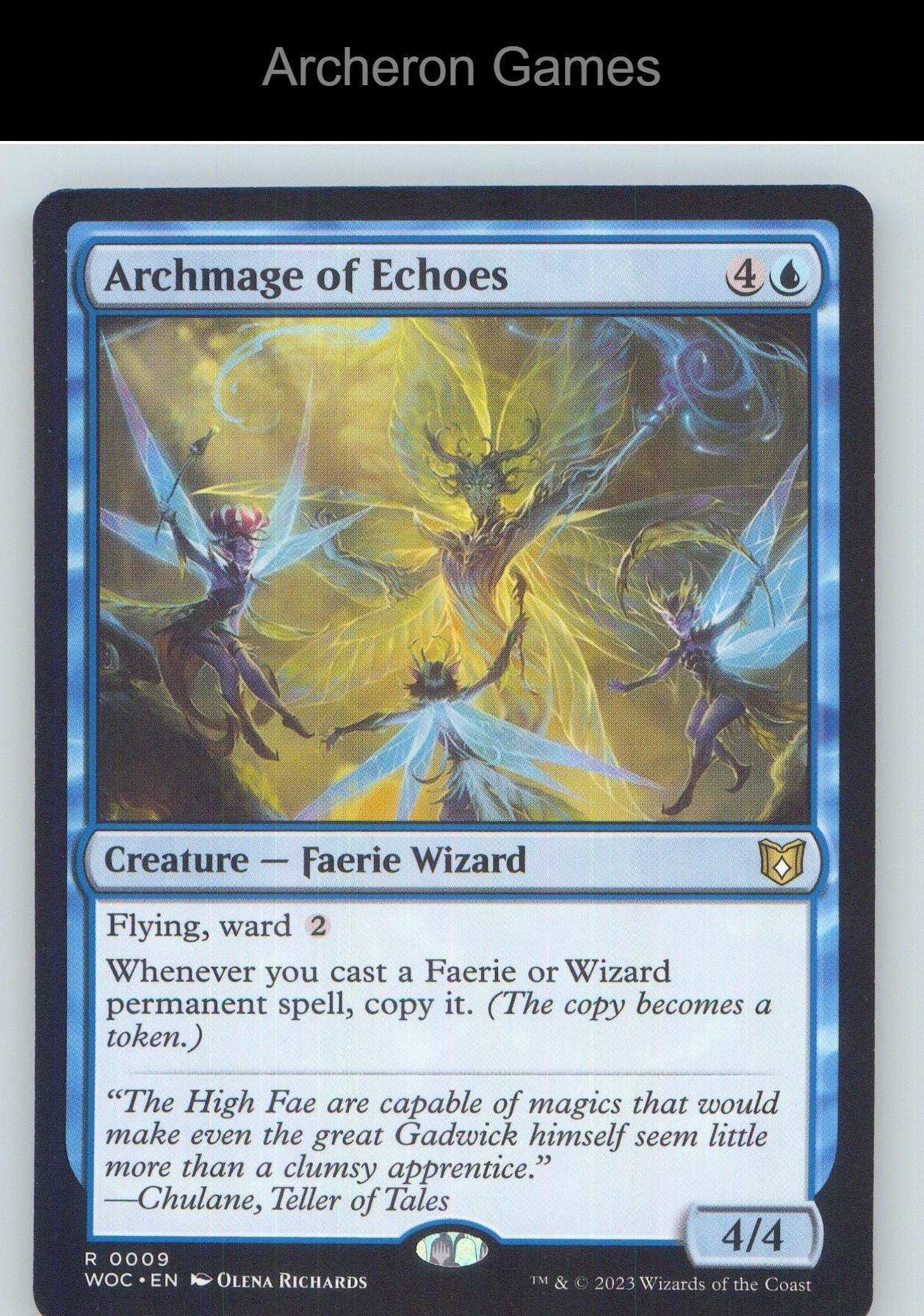 Archmage of Echoes WOC 9 R MTG Card NM/EX+