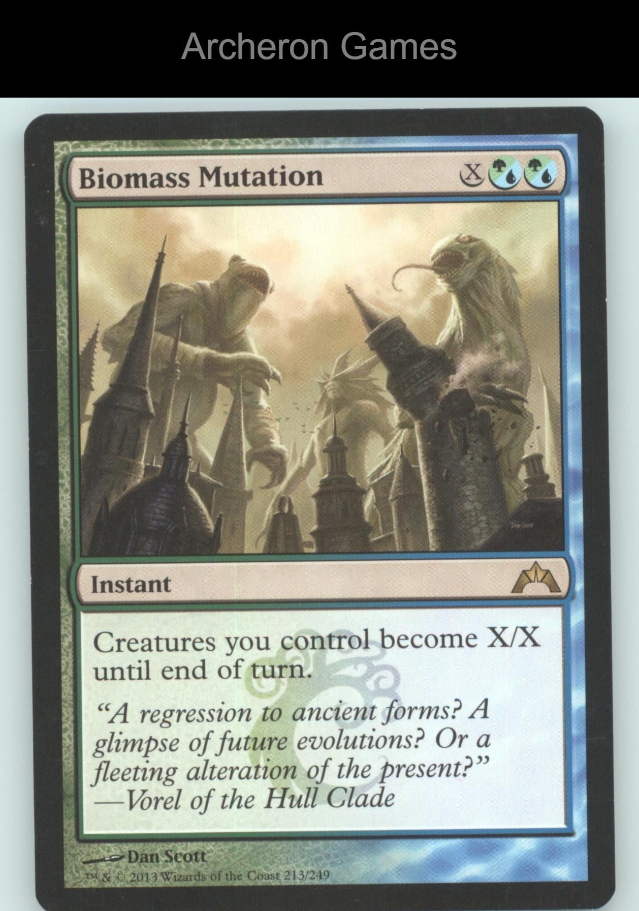 Biomass Mutation 213/249 R MTG Card The List Reprints