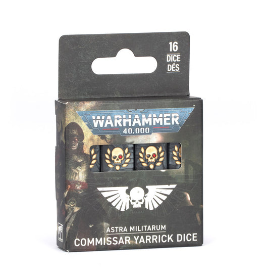 Commissar Yarrick Dice - Astra Militarum  - Warhammer 40K - Available from 09/05/2026