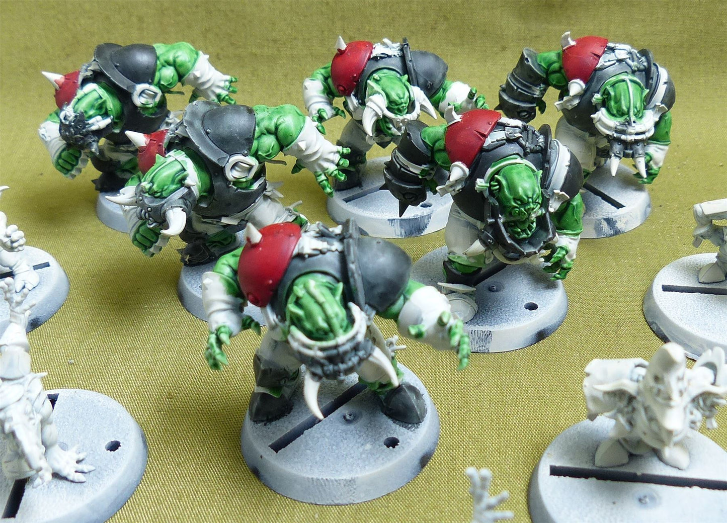Black Orcs Team: The Thunder Valley Greenskins
  - Warhammer Blood Bowl #44A