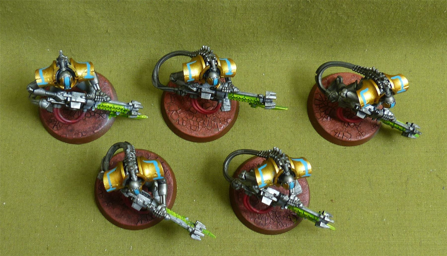 Immortals with Gauss Blasters painted - Necrons - Warhammer 40K #2D4
