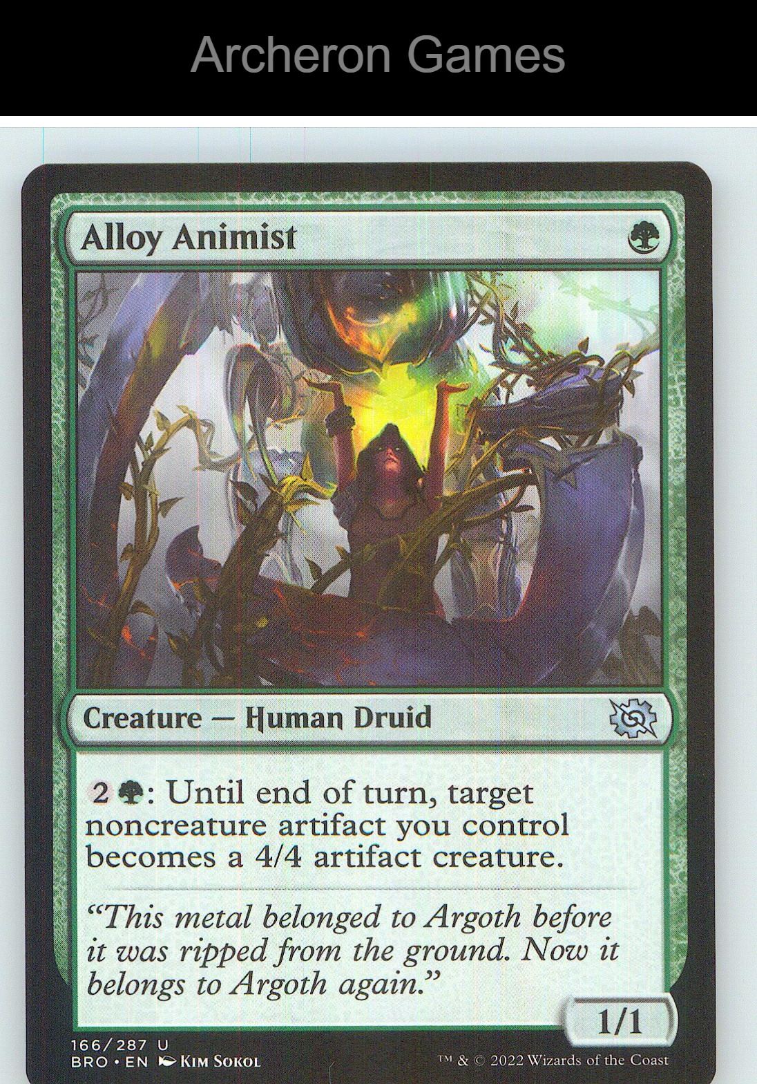 Alloy Animist BRO 166 UC MTG Card NM/EX+