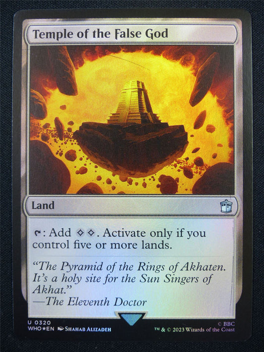 Temple of the False God Foil - WHO - Mtg Card #15X