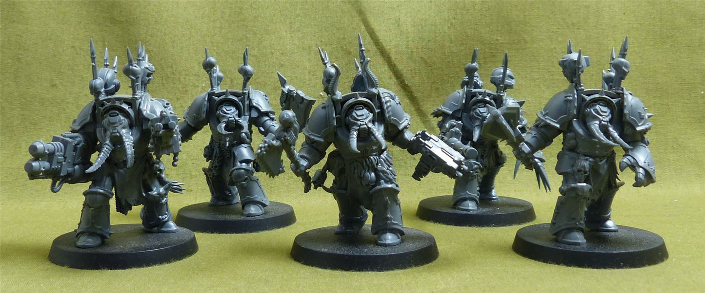 Chaos Terminator Squad - Chaos Space Marines - Warhammer 40K #30P