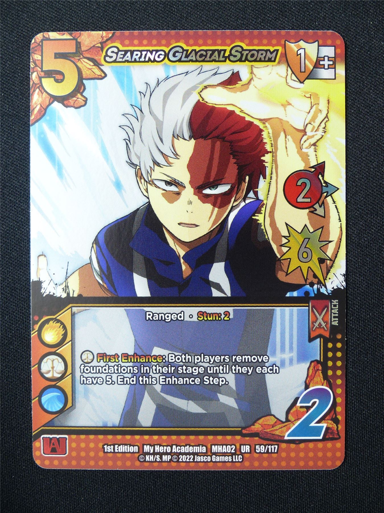Searing Glacial Storm 59/117 UR - Universus Card #5R3