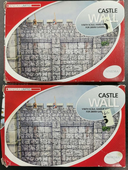 Renedra Castle Scenery Huge Lot - Miniatures Terrain and Parts #155