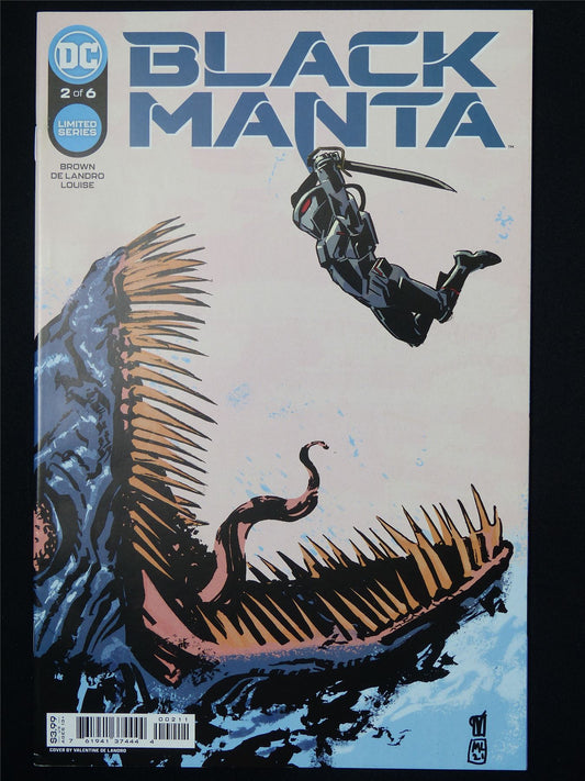 BLACK Manta #2 - DC Comic #7WE