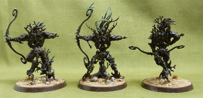Kurnoth Hunters with Greatbows painted - Sylvaneth - Warhammer AoS #5Z9