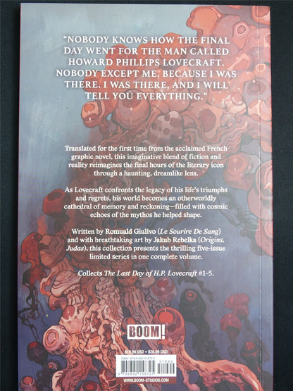 The Last Day of H.P. Lovecraft  - Boom! Graphic Softback #3I4
