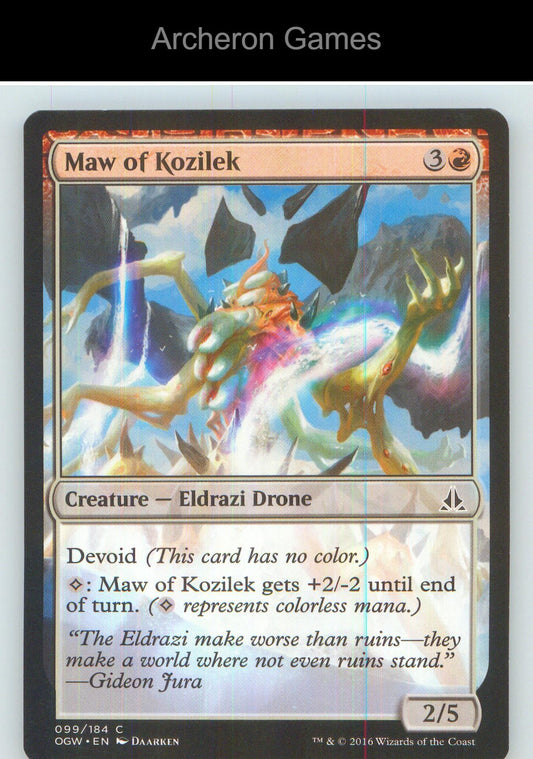 Maw of Kozilek OGW 99 C MTG Card NM/EX+