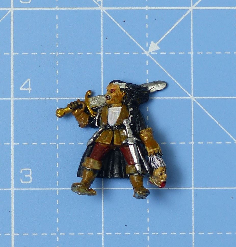 Classic Metal Witch Hunter Captain - Warhammer Mordheim #4EU