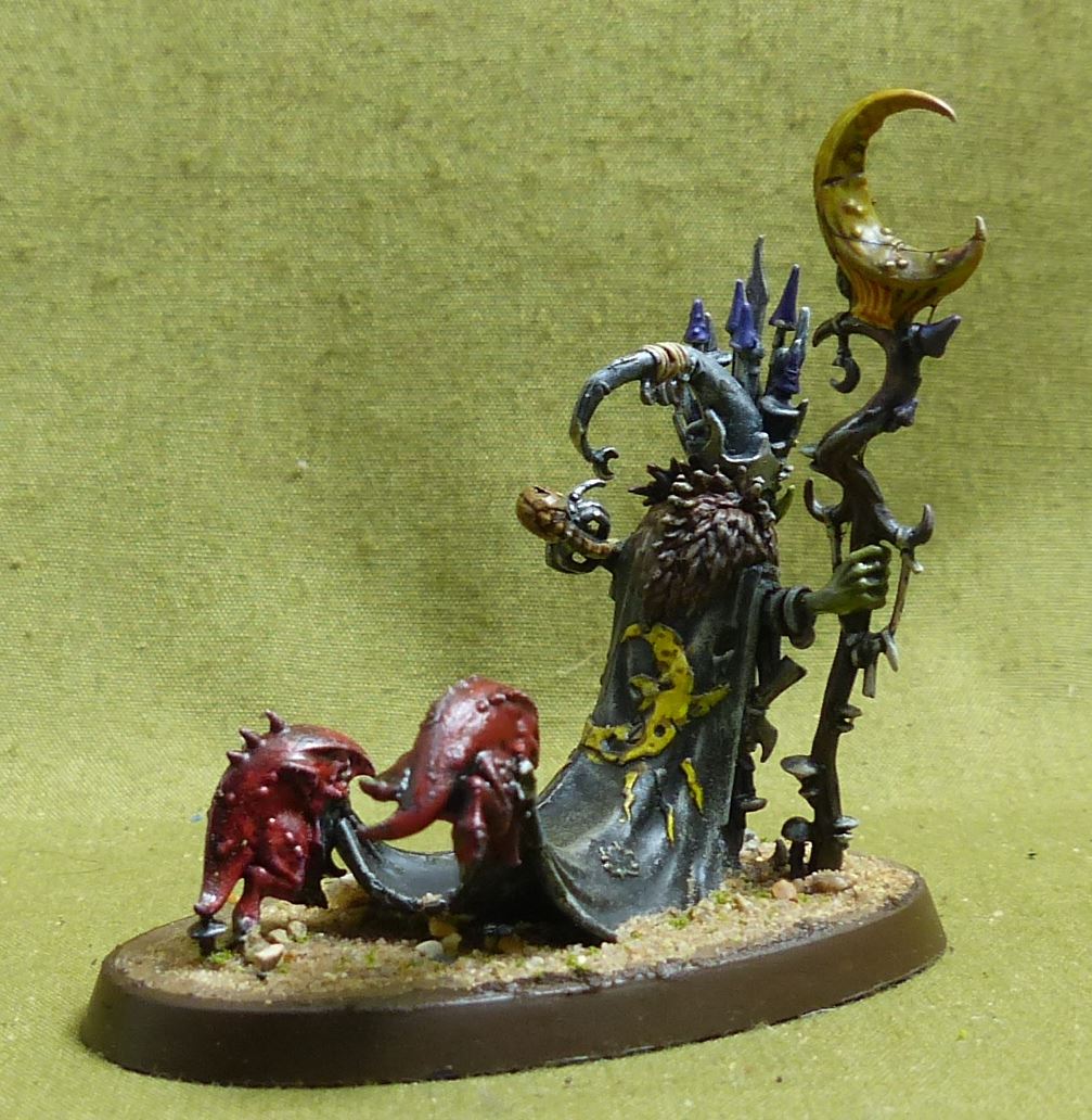 Skragrott the Loonking painted - Gloomspite Gitz - Warhammer AoS #16R