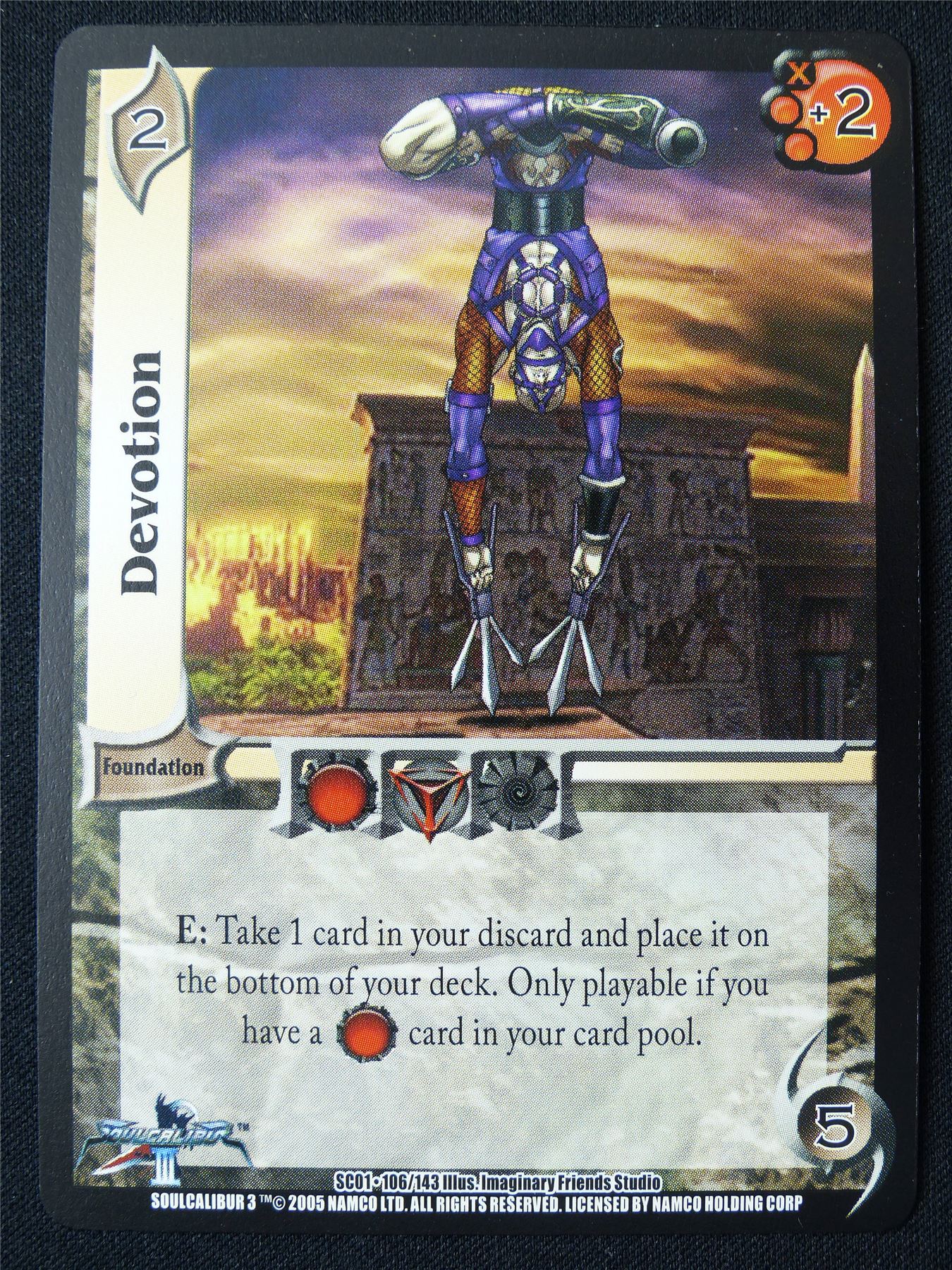 Devotion SC01 106/143 - UFS Card #2JE