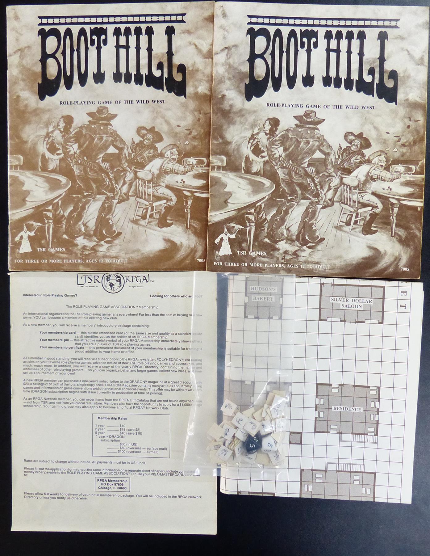 Boot Hill Wild West Roleplaying Game OOP #1XV