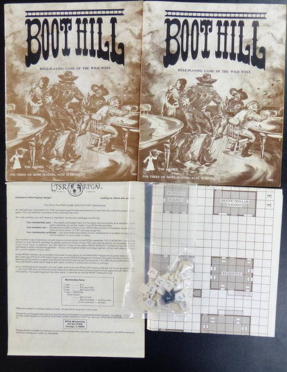 Boot Hill Wild West Roleplaying Game OOP #1XV