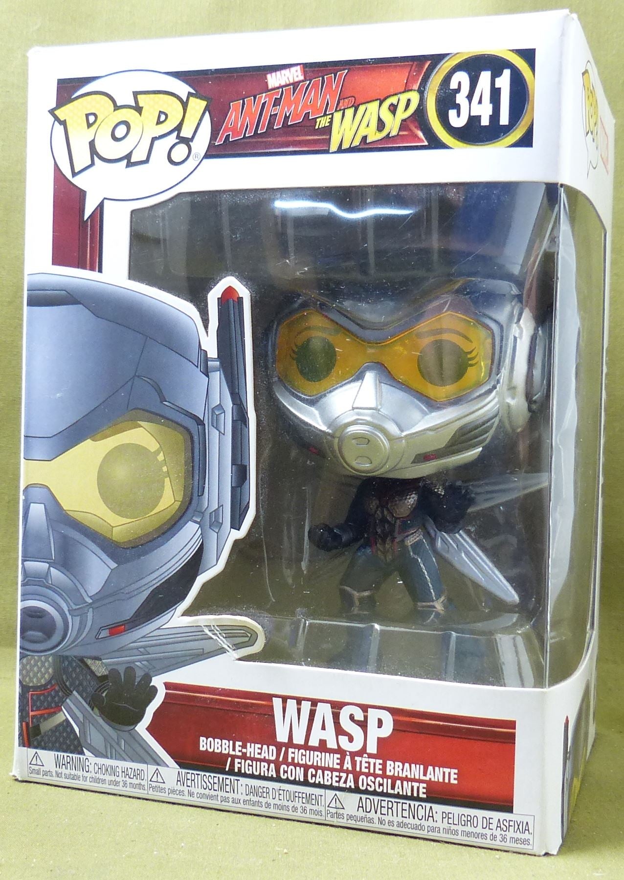Wasp 341 - Marvel Ant-Man and the Wasp - Funko Pop! Figure #6AW