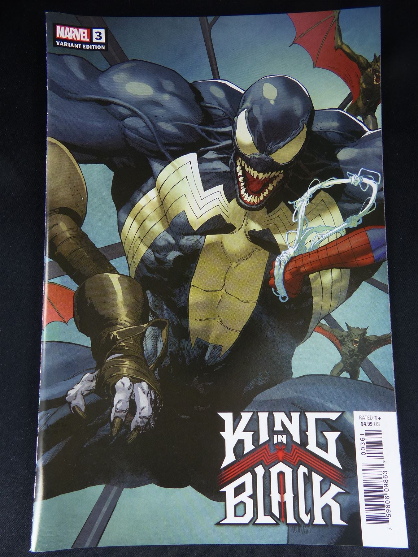 King In Black #3 Variant Cvr - Marvel Comic #351