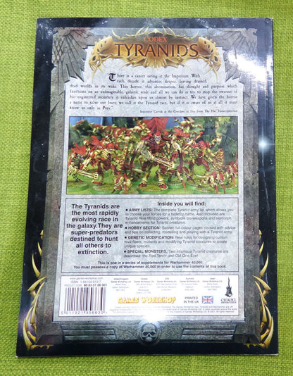 Tyranids Codex 2001 Softback Book - Warhammer AoS 40k #95