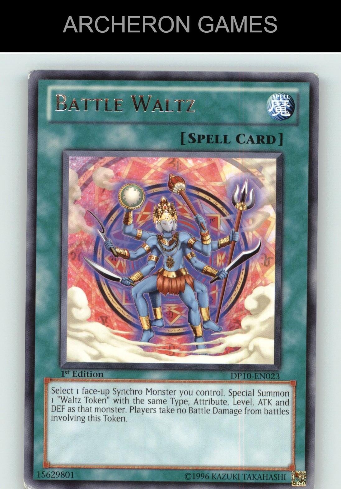 Battle Waltz R YUGIOH Card