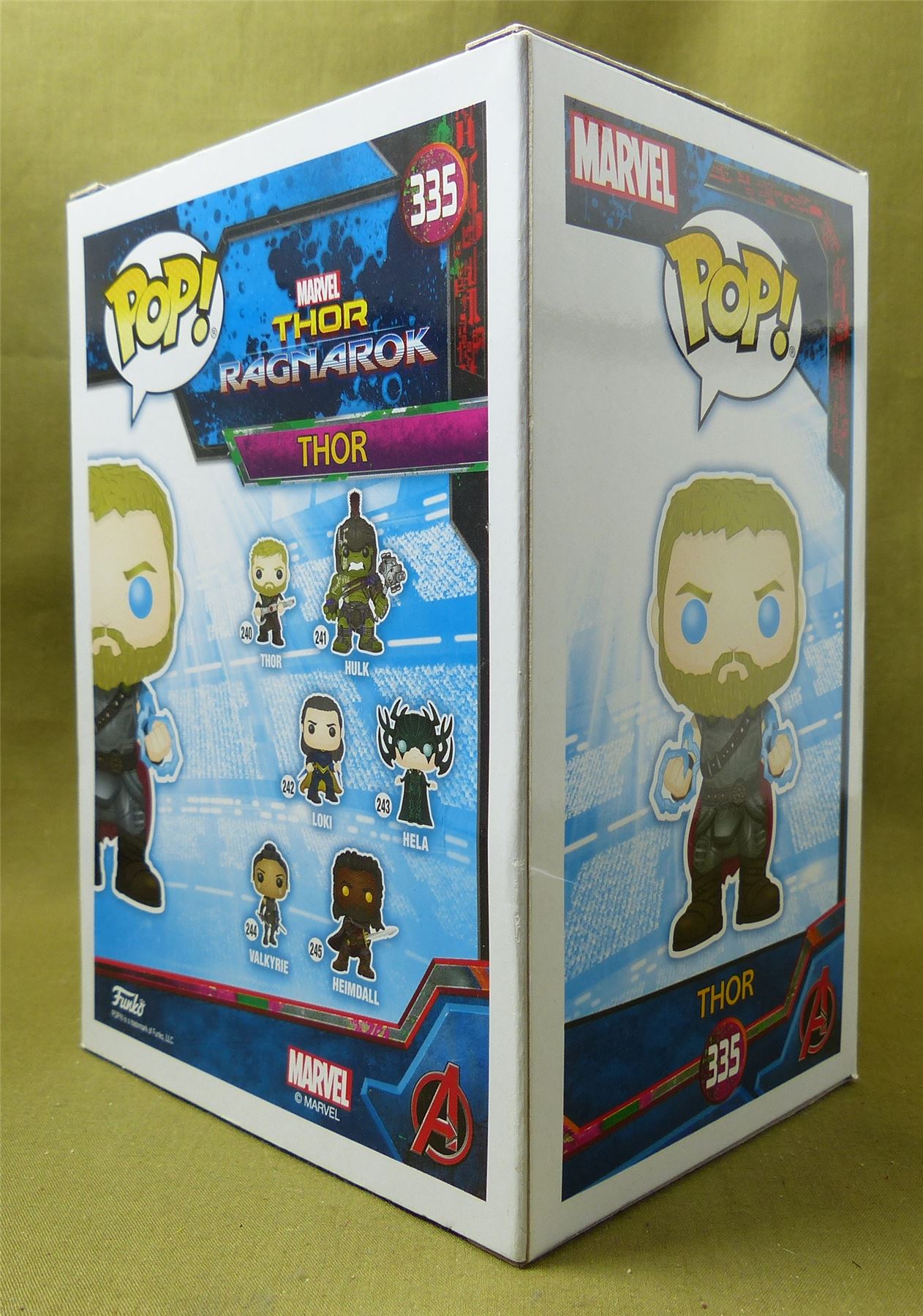 Thor 335 - Thor Ragnarok - Funko Pop! Figure #GV
