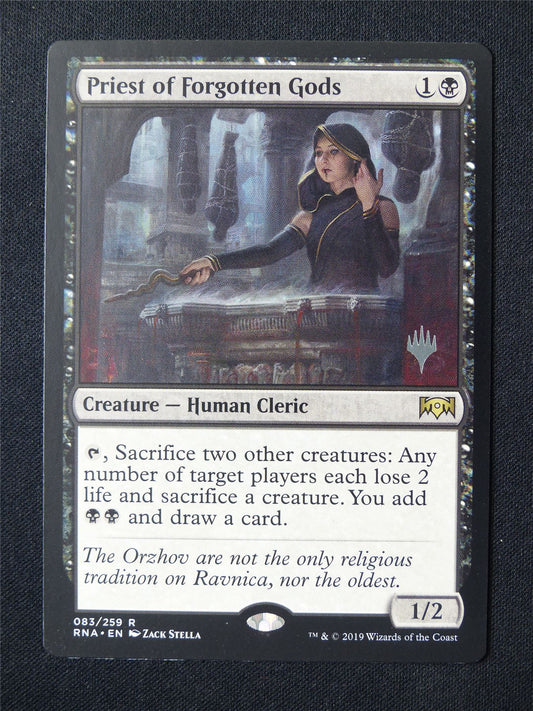 Priest of Forgotten Gods Promo Stamped - RNA - Mtg Card #5D3