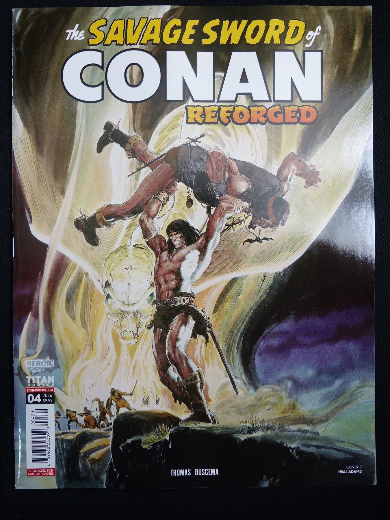 The Savage Sword of Conan: Reforged #4 Cvr B - May 2026 Titan Comic Magezine #4O